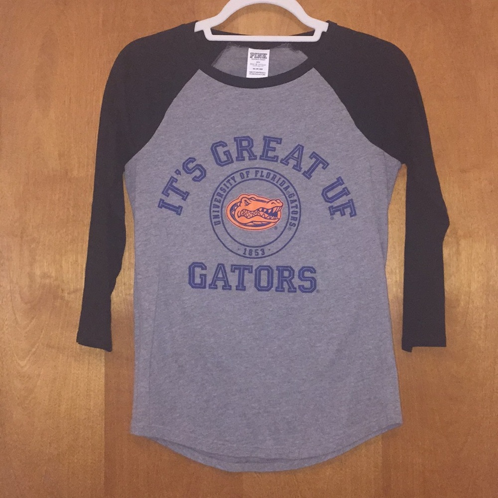 PINK UF Gator Baseball T-Shirt